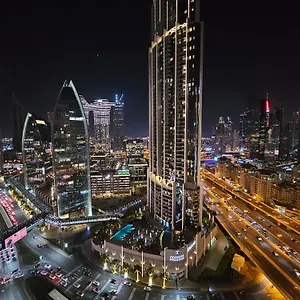  شقة Superhost Emaar Residences Fashion Avenue - Address Mall الإمارات العربية المتحدة